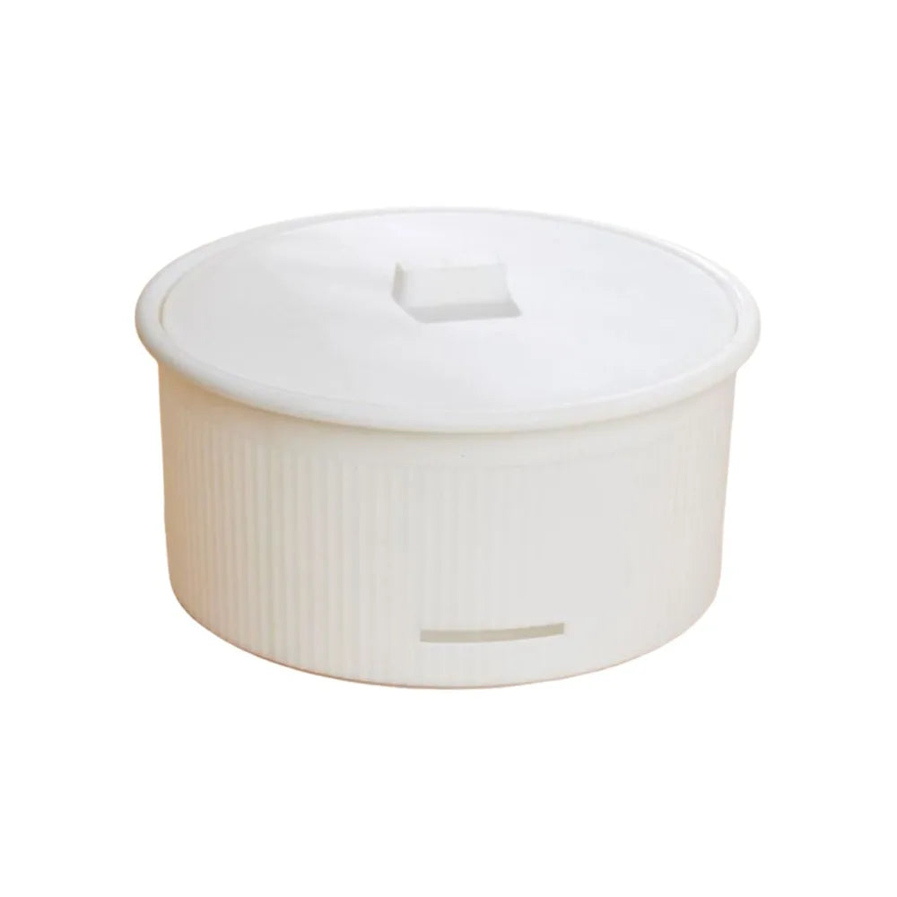 Plastic Bean Sprout Nursery Pots Ventilated Split Structure Healthy Food Sprouter Stackable Non Toxic Bean Sprout Grower Oasis Select White-L