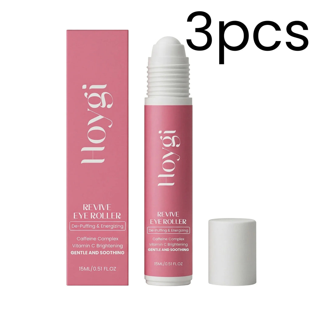 Hoygi Vitamin C Eye Roller Serum – Dark Circles & Puffiness Eye Roller Serum Oasis Select 3pcs