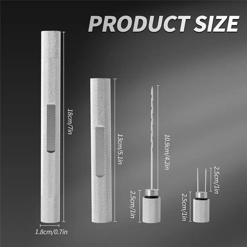LIKE WISH Punch Tool Set,Ventilator Needle,Draw Enhancer Tool Needle Oasis Select