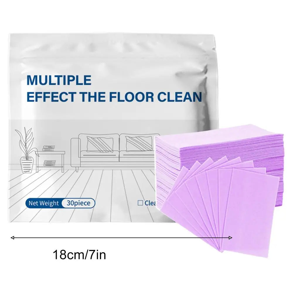 30Pcs Floor Cleaning Tablets Cleaner For Hardwood Laminate Tile & RV Walls Deodorization Shower Floor For Slippery Floor Clean Oasis Select Purple