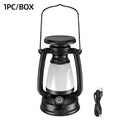 Retro Horse LED Desk Lamp Charging Atmosphere Light for Outdoor Camping Bar Table Decor Home Lighting Oasis Select 800mAh LY16A