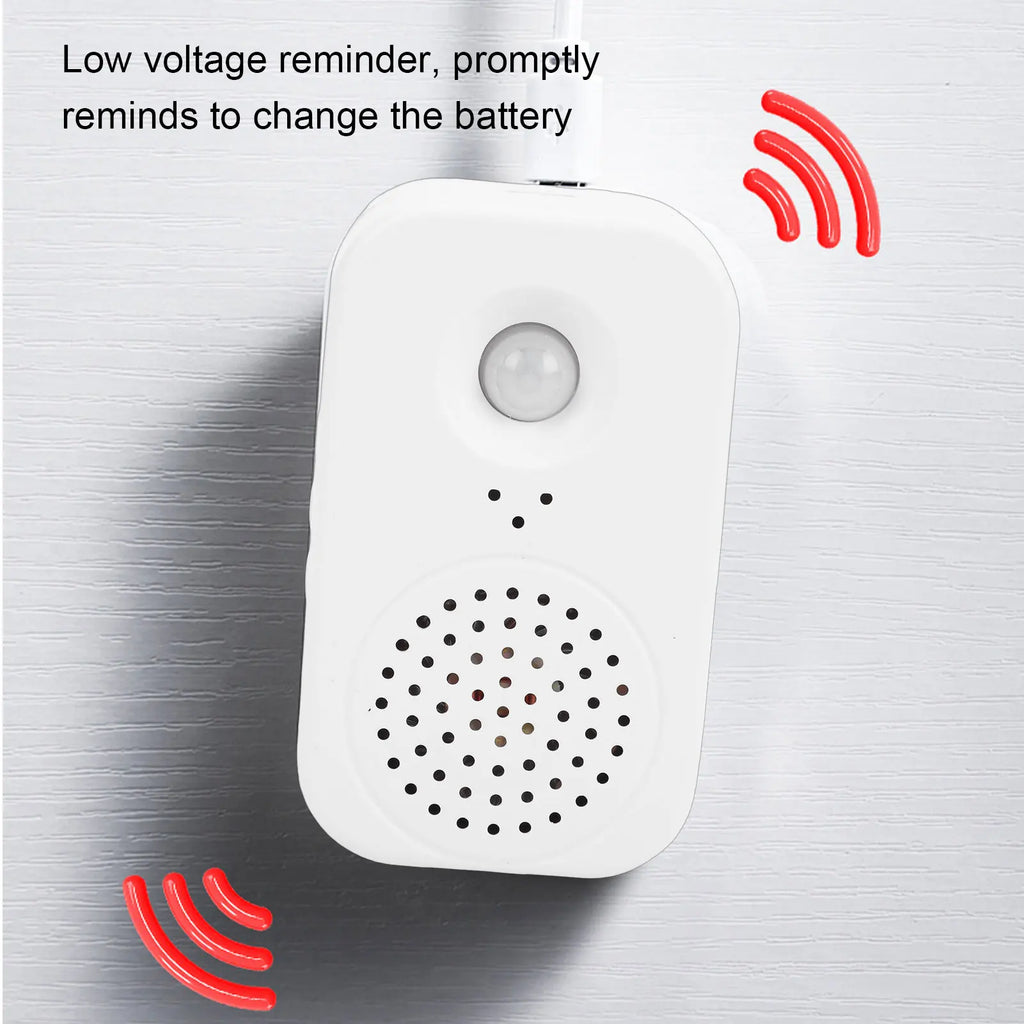 PIR Motion Sensor Activated Voice Reminder Small Doorbell Special Sound Effect for Shop Store Supermarket Oasis Select