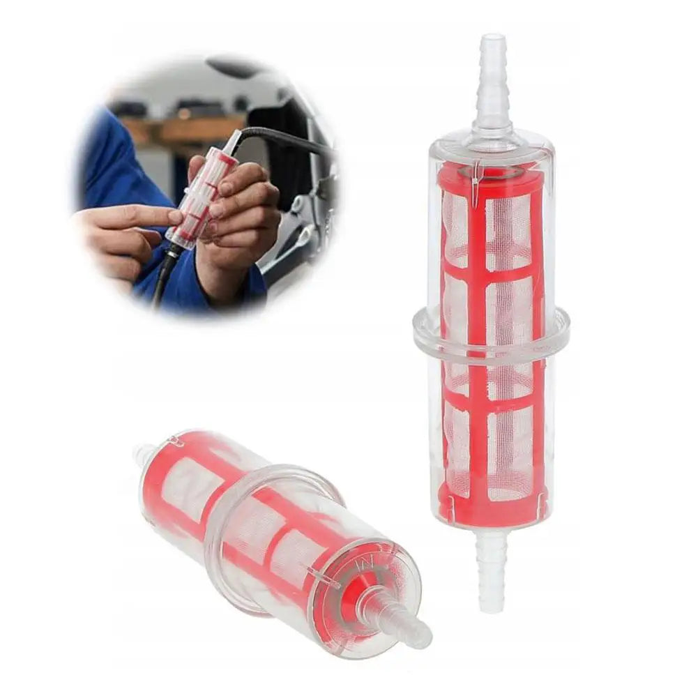 Universal Large Inline Diesel Fuel Filter for 8mm - 10mm Pipe Hose Effectively Filters Out solid impurities in Fuel Oasis Select