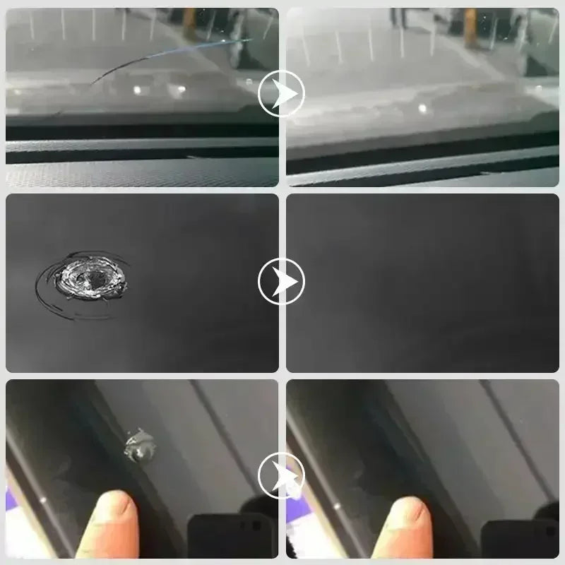 Windshield Repair Kit Quick Fix Car Cracked Glass Scratch Crack Restore Fluid Glass Curing Glue Car Accessories U5BcOC Oasis Select