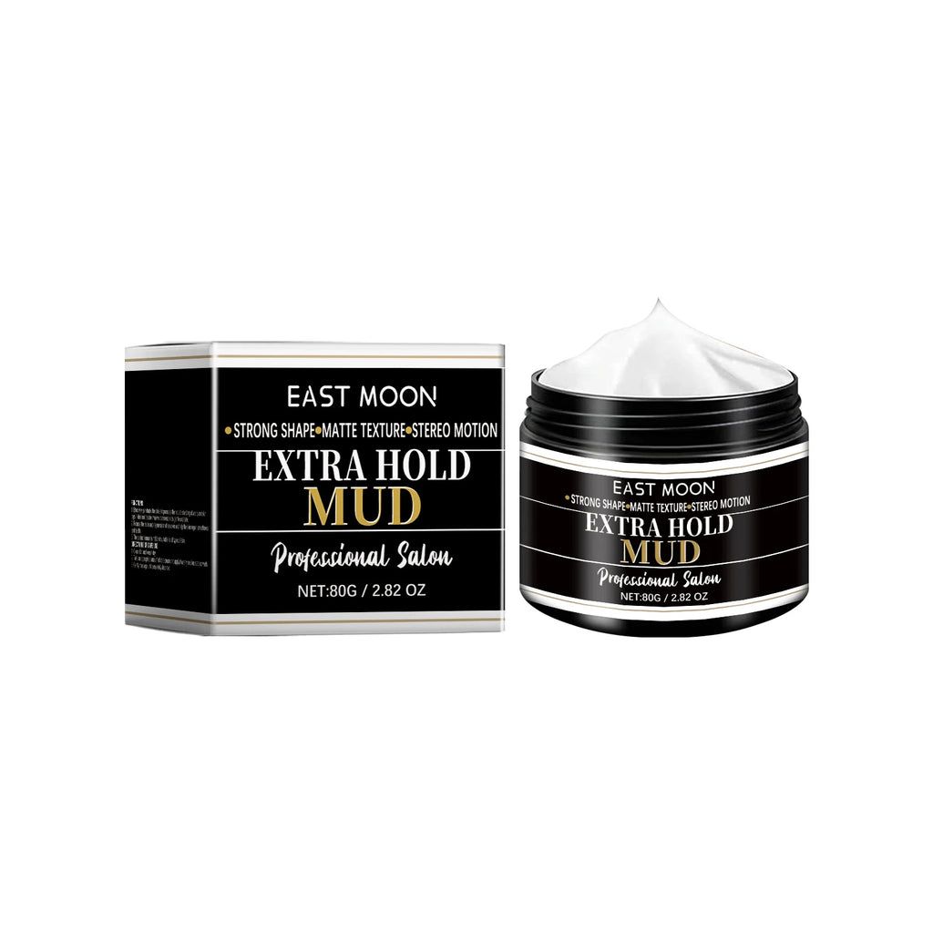 East Moon Keratin Hair Styling Cream – Strong Hold Matte Finish Hair Styling Cream Oasis Select 80g boxed