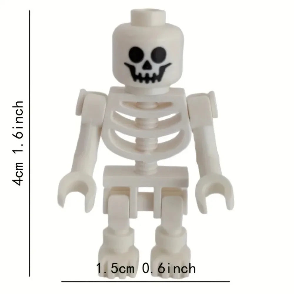 Skeleton Soldiers, Building Blocks, People, Halloween Figures, Mini Building Blocks, Ninja Bone People, Army Skeleton Corps Oasis Select