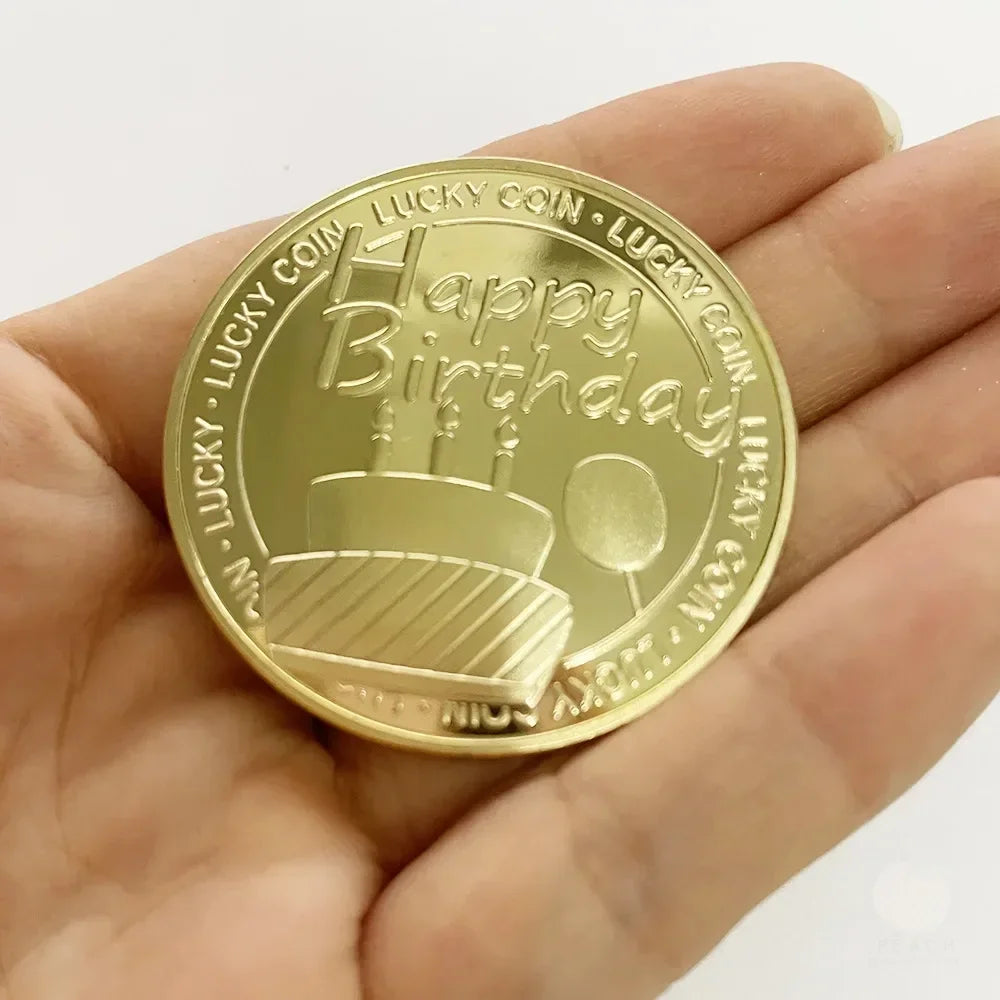 Commemorative Medal, Festival Celebration, Lucky Coin, Happy Birthday Commemoration Oasis Select
