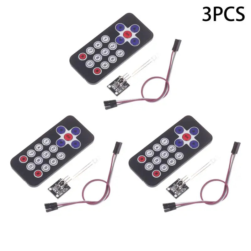 HX1838 Infrared IR Wireless Remote Control Module Kit DIY Kit Ultra-thin Wireless IR Receiver Module For Arduino Oasis Select 3PCS
