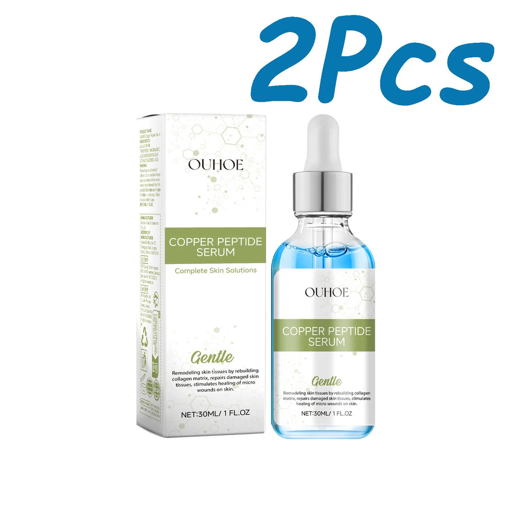 Blue Copper Peptide Face Serum – Anti-Aging, Firming & Bright Face Serum Oasis Select 60ml Boxed