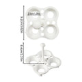 Egg Boiler Holder 4/5 Holds Egg Steamer Rack Eggs Multipurpose Steamer Rack Kitchen Accessory Holder Cooker Pot Gadget tools Oasis Select 4 holes