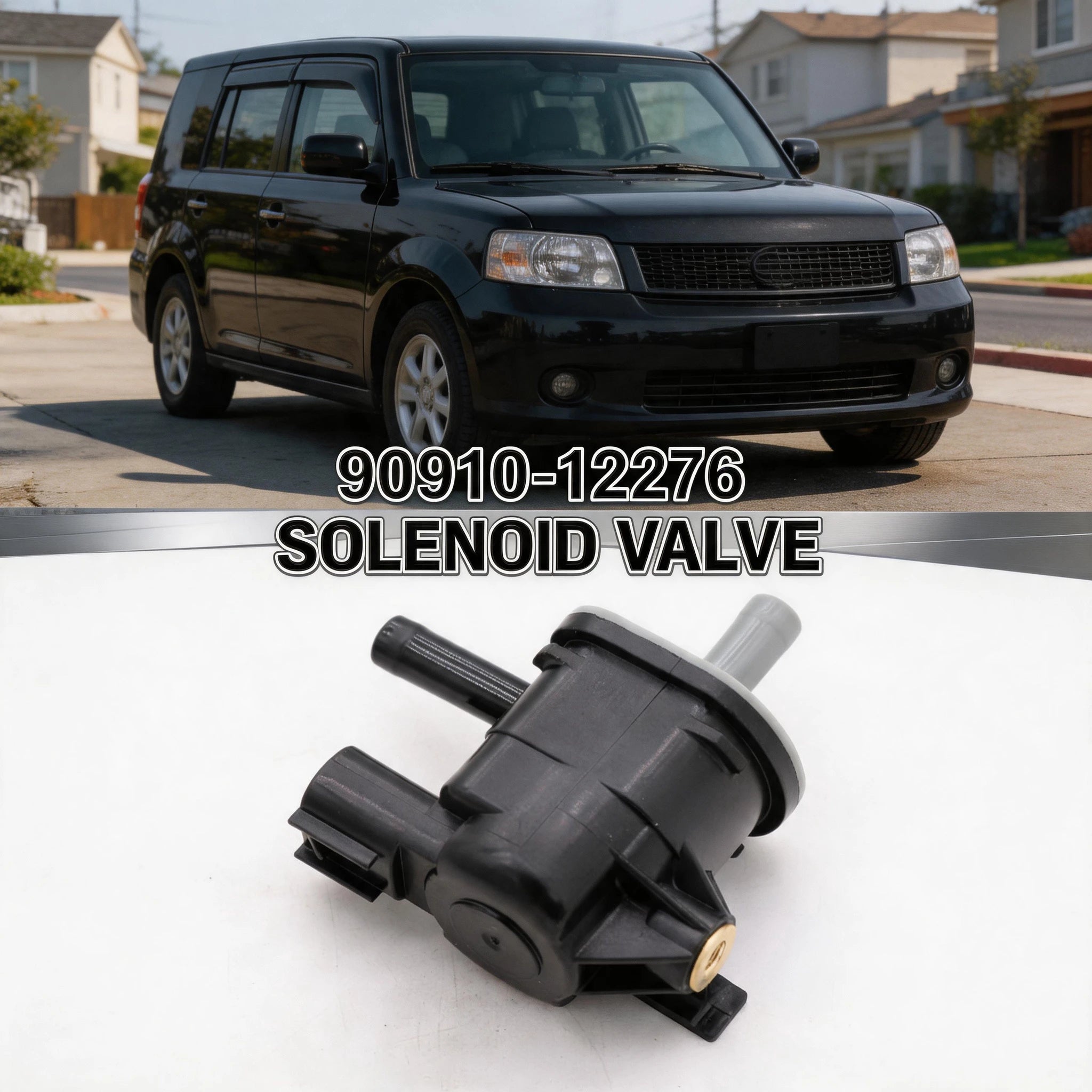 Vapor Purge Solenoid Auto Vacuum Switch Valve 90910-12276 9091912276 For Toyota RAV4 Yaris Lexus ES350 Mazda 3 Pontiac Scion IQ Oasis Select