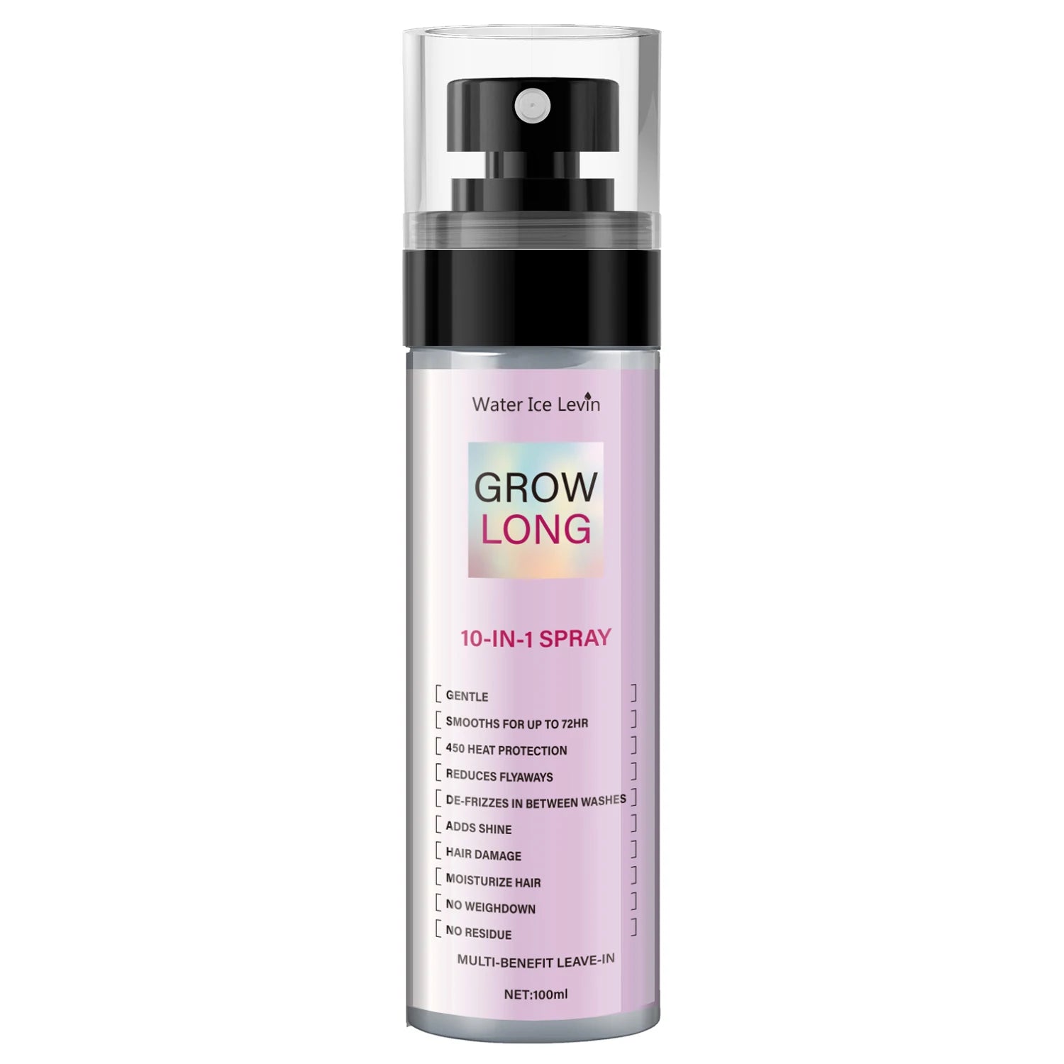 10-in-1 Leave-In Hair Spray – Caffeine, Ginseng & Vitamin E Leave-In Conditioner Spray Oasis Select 100ml One Bottle