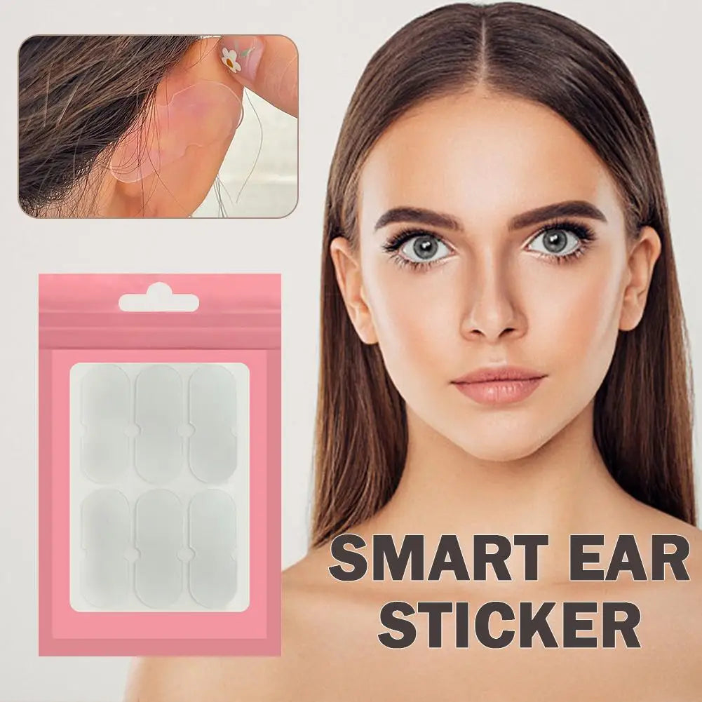 6PCS Invisible Ear Stickers Elf Ear Correction Stickers Ear Supporters Self Adhesive Cosmetic Ear Corrector Stickers 1/3/5 Bags Oasis Select