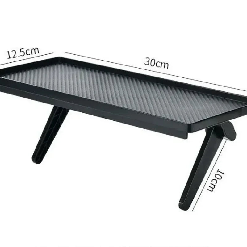 ABS Solid Panel Media Console Shelf Router Set Top Box TV Accessories Organizer Sturdy Entertainment Center Stand Rack Oasis Select