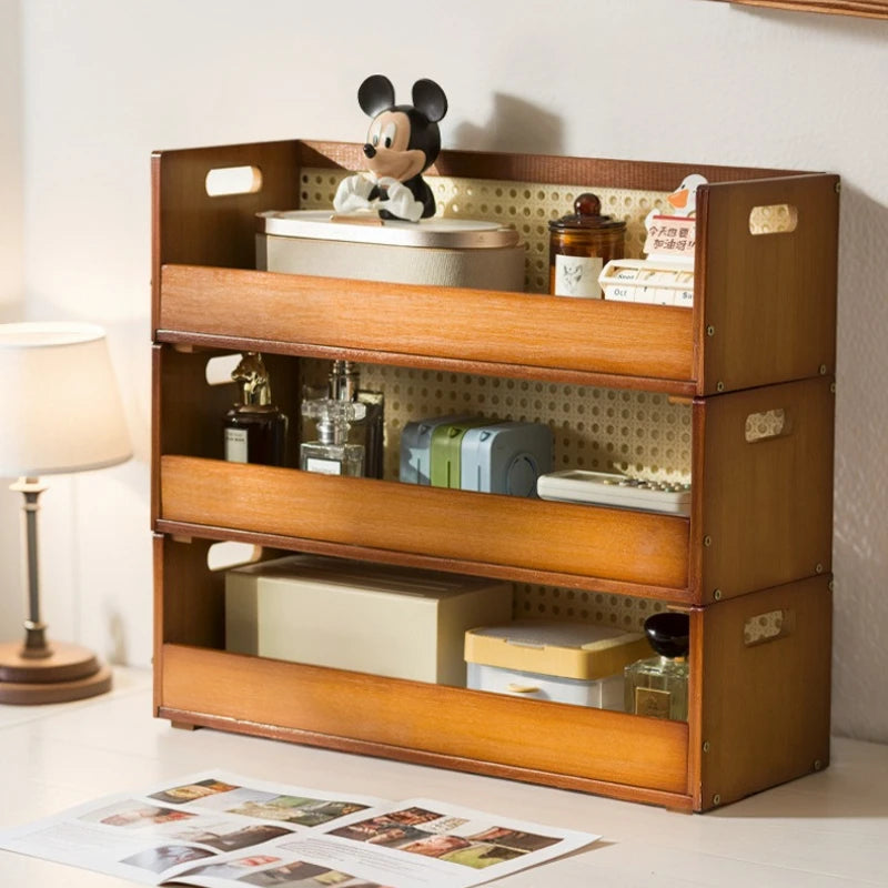 Storage basket Household imitation rattan woven storage box Grid cabinet Storage box Wardrobe Clothes sundries storage box Oasis Select