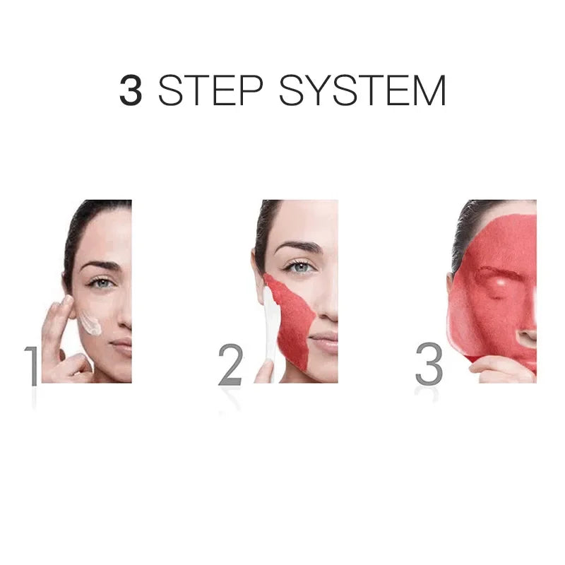 Rose Hyaluronic Acid Peel-Off Facial Mask – Anti-Aging & Hydration Peel-Off Face Mask Oasis Select