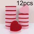 3/6/12pcs Heart-Shaped Cleaning Sponges, Cute Durable Scrub Pads for Dish Washing, Kitchen Sink Countertop & Household Cleaning Oasis Select 12pcs