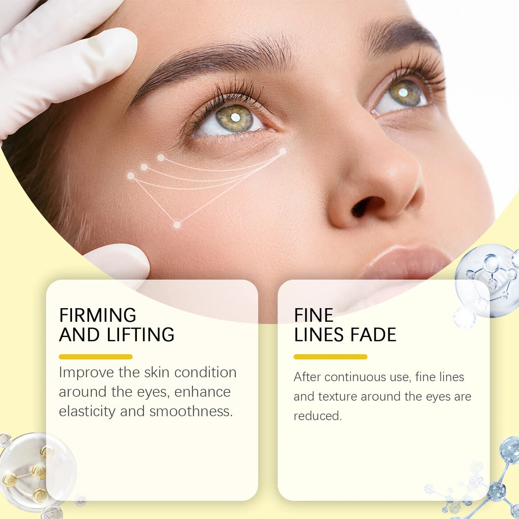 Bee Venom Eye Cream Remove Dark Circles Lightening Anti Eye Bag Puffiness Firming Skin Fade Fine Lines Nourish Lifting Skincare Oasis Select
