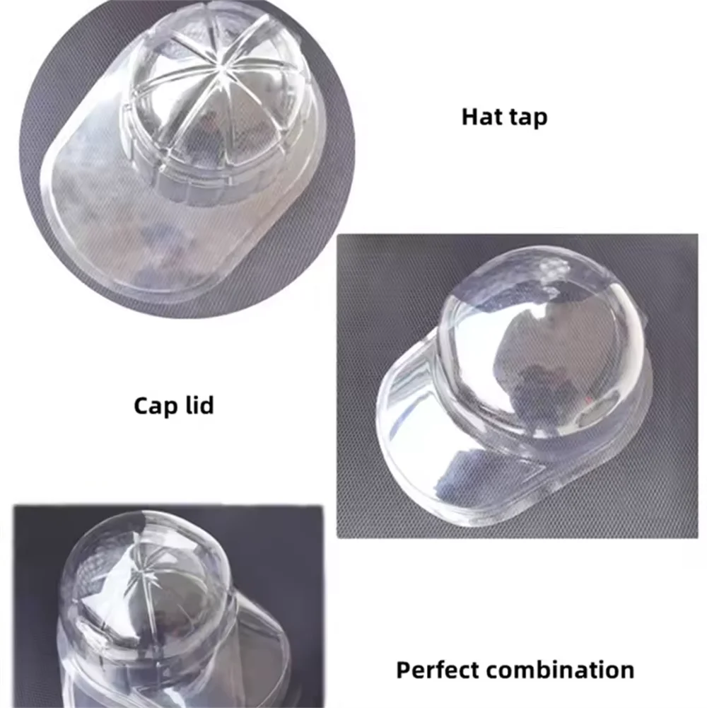 Innovation Baseball Cap Duck Tongue Hat Transparent Box Anti-Deformation Display Stand Can Hang Storage Cap Support Dust Cover Oasis Select