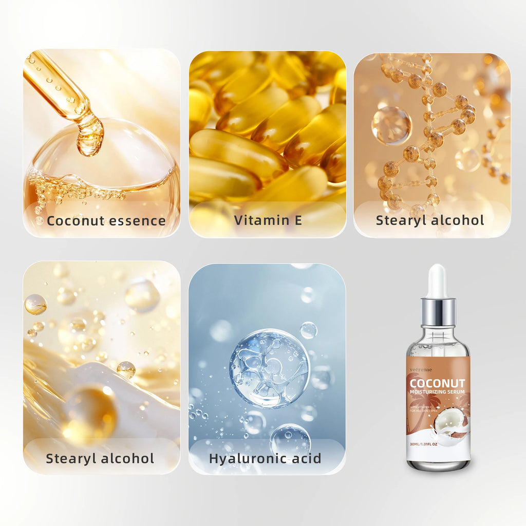veérenae Coconut Face Serum – Firming & Smoothing All Skin Types