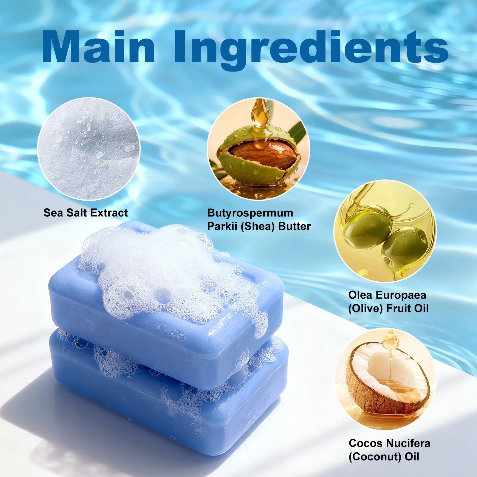 Organic Sea Bird's Nest Extract Soap – Face & Body Bar Handmade Soap Bar Oasis Select
