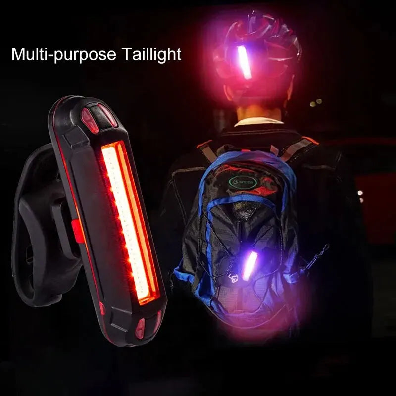 X-TIGER Bike Rear Light Super Bright Led Bicycle Light USB Rechargeable Seatpost Fork Light Safety Warning Bicycle Taillight Oasis Select