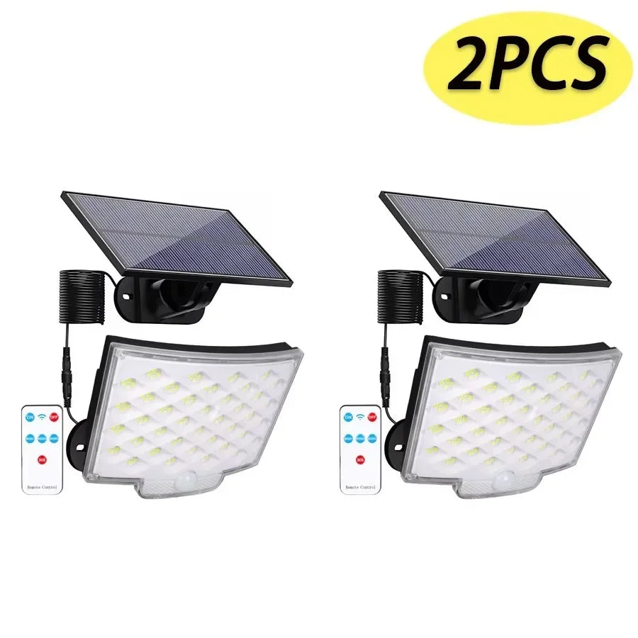 106 LED Solar Motion Light IP65 Waterproof – 4 Modes Garden