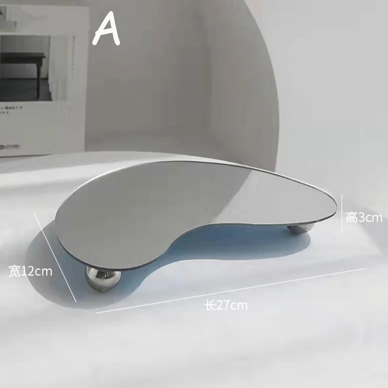 Minimalist Acrylic Tray – Perfume, Jewelry & Cosmetic Organizer