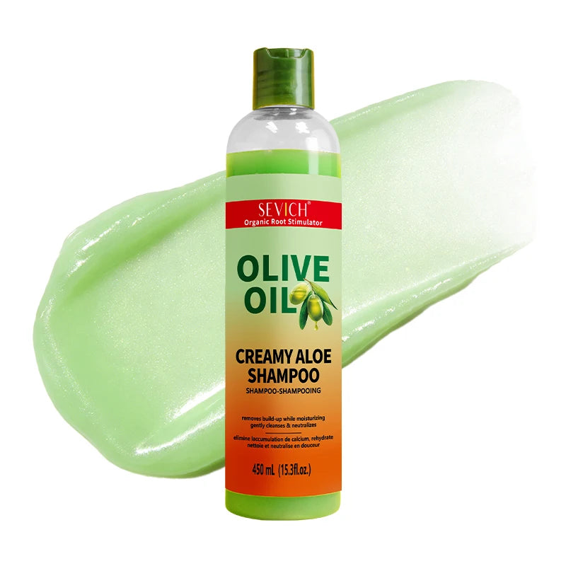 Olive Oil Shampoo 450ml Deep Cleansing Dandruff Removal Shampoo Oil Control Prevents Hair Breakage Scalp Cleansing Hair Care Oasis Select Shampoo 450ml