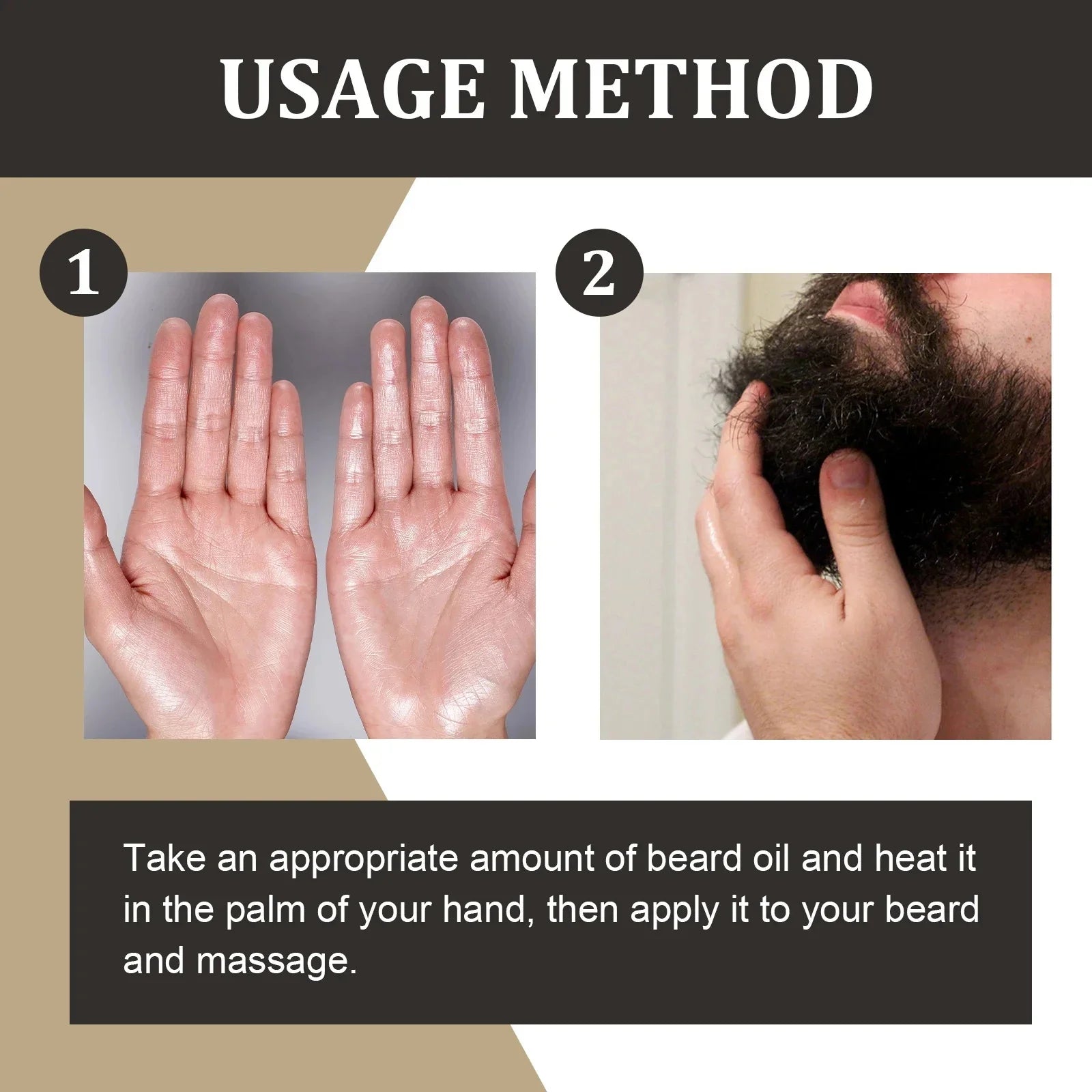 High Quality Fast Beard Growth Serum For Men Promote Beard Regrowth Thicker Longer Fuller Anti Hair Loss Essential Oil Hair Care Oasis Select