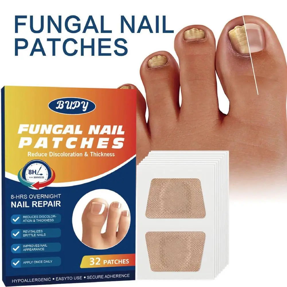 3 Packs Fungal Nail Patches, Toenail Fungus Treatment Extra Strength – Overnight Nail Care Repair For Damaged Discolored Nails Oasis Select