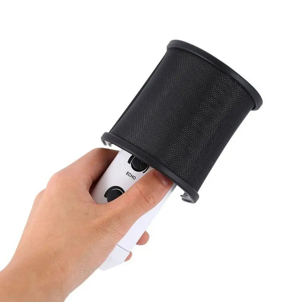 U Shape Microphone Windscreen Mask Universal Shockproof Microphone Pop Filter Reusable Dedicated Wind Noise Pop Net Shield Cover Oasis Select
