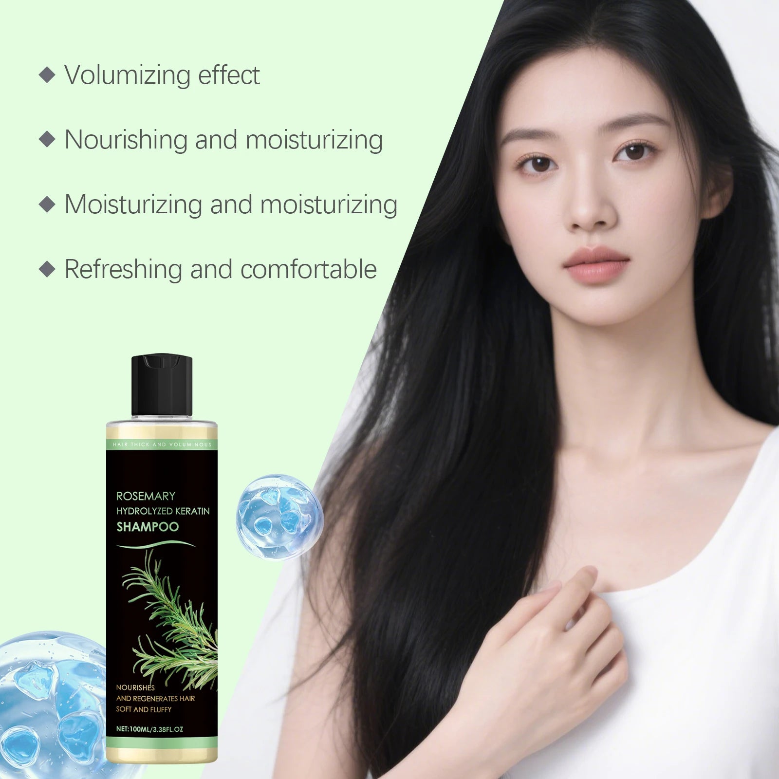 Rosemary Dense Hair Shampoo – Oil Control & Anti Hair Loss Hair Growth Shampoo Oasis Select