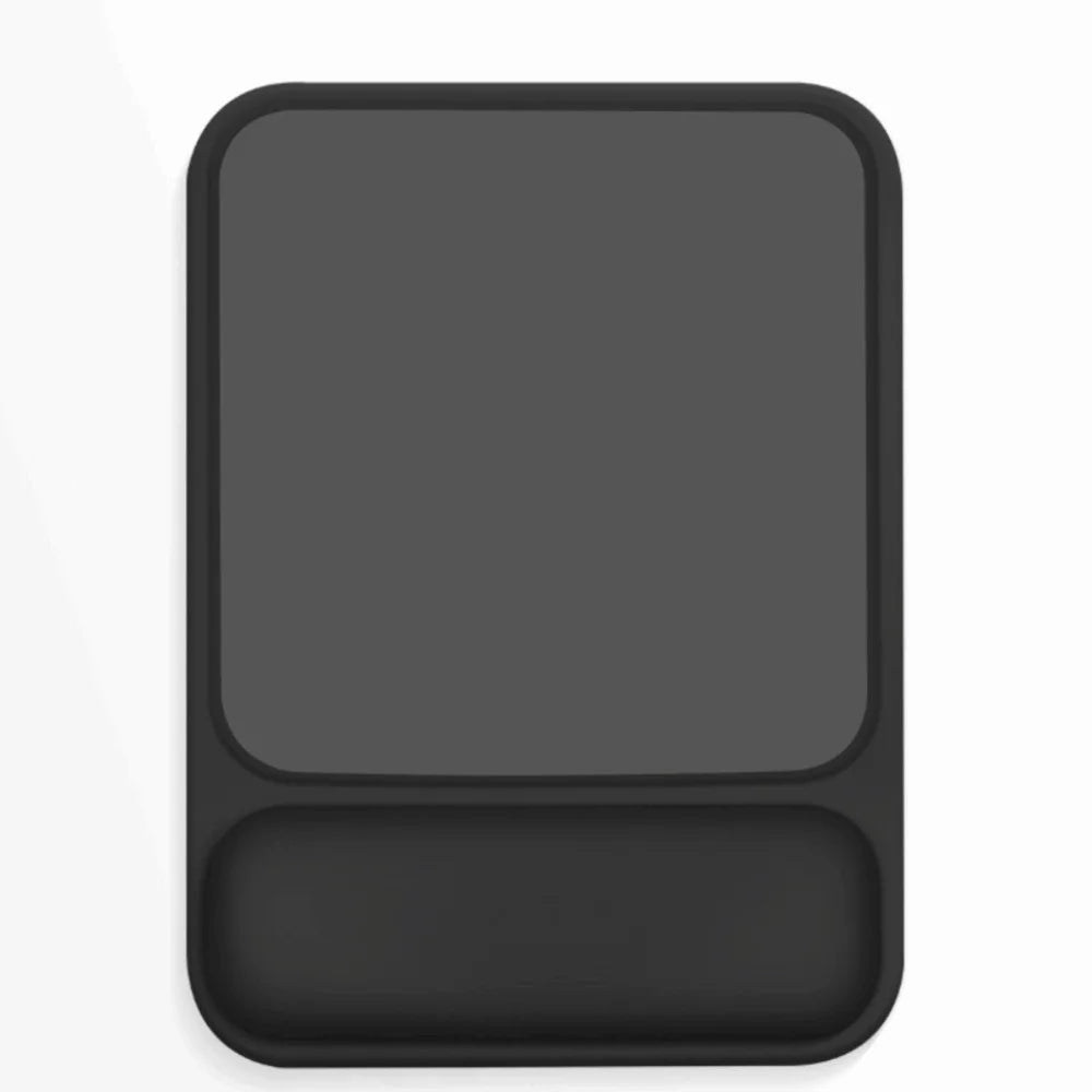 Ergonomic Wrist Rest Mouse Pad Soft Palm Rest Non-Slip Base Hand Pillow Durable Slow Rebound Mouse Mat Office Use Oasis Select Mouse Pad black
