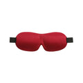 3D Contoured Blackout Sleep Eye Mask – Non-Marking & Soft Sleep Eye Mask Oasis Select red