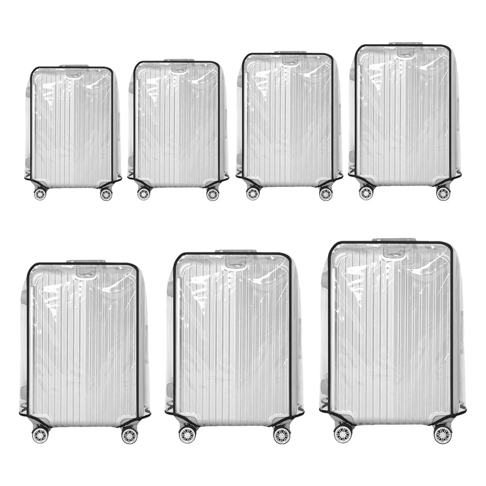 Clear PVC Suitcase Cover Protector 18–30 Inch | Waterproof Luggage Cover Oasis Select