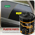 Tire & Plastic Restorer Cream - Deep Black Shine for Faded Tires, Rubber & Plastic Parts | Restore Color, Repair Cracks, Prevent Oasis Select 1 150ml