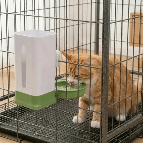 1.5L Cage-Hanging Dog Water Dispenser – Leak-Proof Auto Waterer Pet Water Dispenser Oasis Select