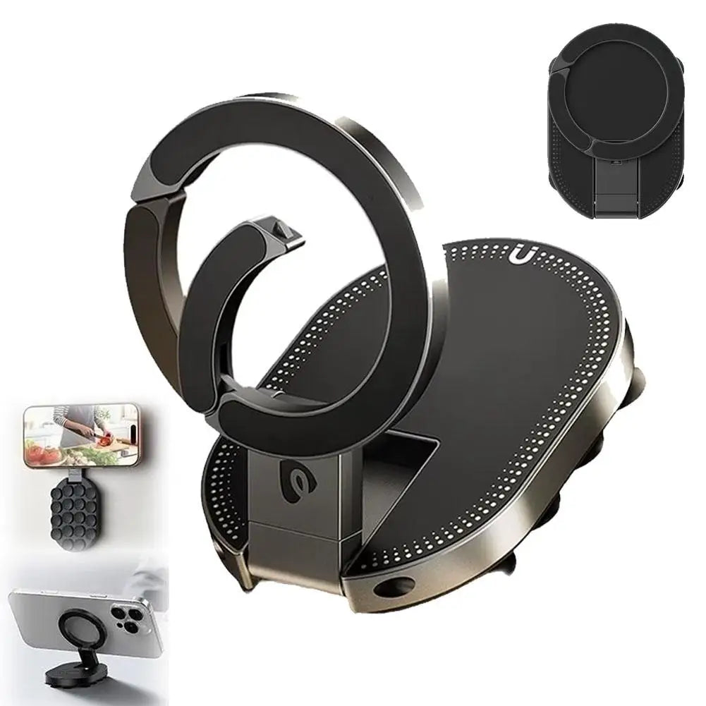 Magnetic Phone Holder – Suction Cup, Desktop & Wall Mount Stand