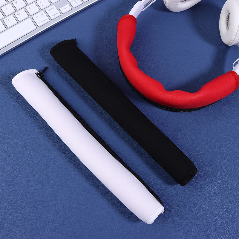 Zipper Headphone Protector Sleeve Cushion Pad Headband For Audio Technica ATH MSR7 M50X M40 M30 M20 Head Beam Oasis Select