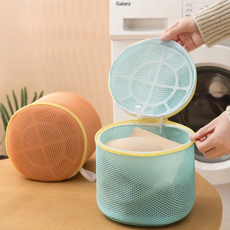 Washing Machine Underwear Cleaning Bag Bra Dedicated Nursing Mesh Laundry Bags Lingerie Zipper Storage Pouch Home Organizer Oasis Select
