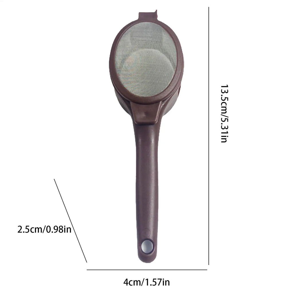 Coffee Capsule Powder Filter Spoon Tea Strainer Spoon Coffee Filter Spoon Portable Fine Mesh Filter with Handle for Coffee Tea Oasis Select