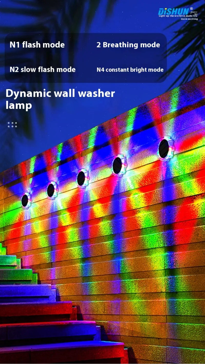 Solar Outdoor Light Outdoor Garden Lamps, Decorative Atmosphere, Outdoor Garden Wall Lamps Oasis Select