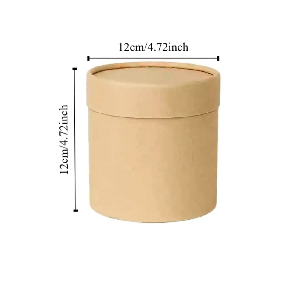 Round Flower Gift Box | Cardboard Packaging for Weddings & Parties