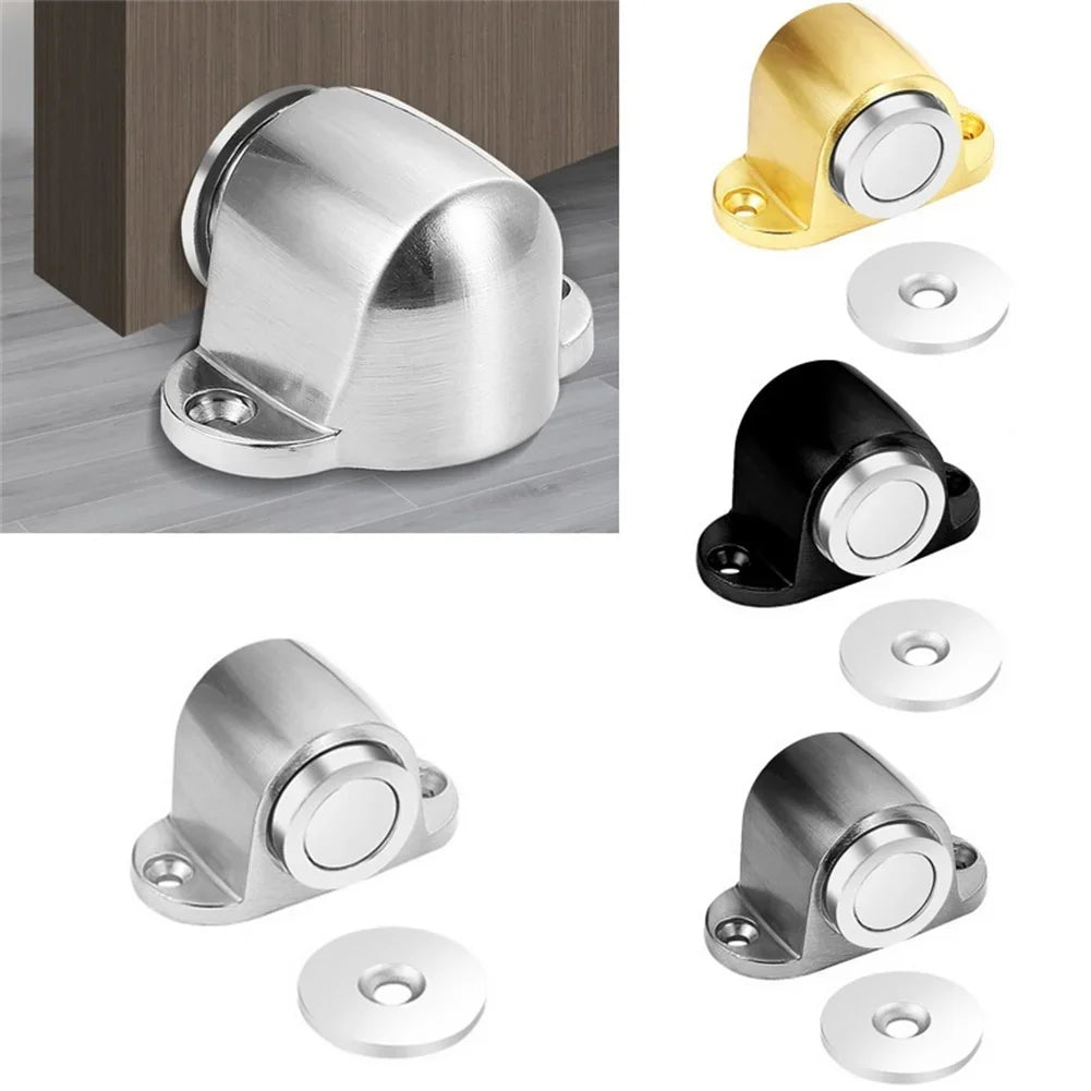 Elegant Door Stop Design Door Protector Strong Hold Door Stop Gold Suction Gate Stopper Elegant Streamlined Design Long-term Use Oasis Select