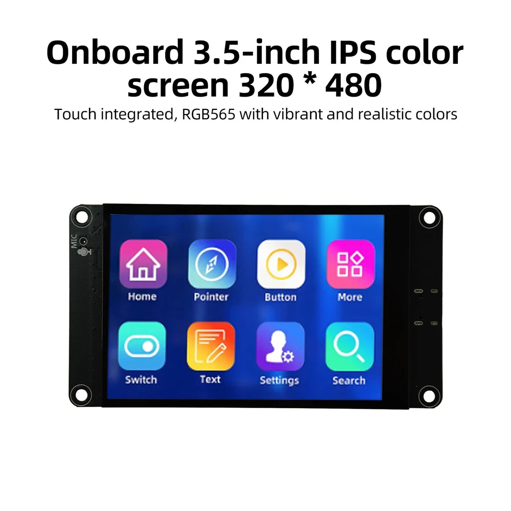 ESP32-S3 3.5-inch IPS 320*480 Touch LED Display Module Supports XiaoZhi AI WIFI Bluetooth Development Board 16M QSPI Flash Oasis Select