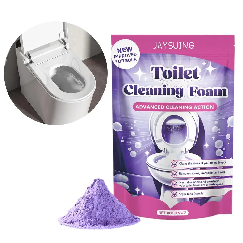 100g Toilet Bowl cleaning powder Bathroom Deodorization Deep Descaling Stain Remover For Toilet Bowl Cleaning Bathroom Supplies Oasis Select A
