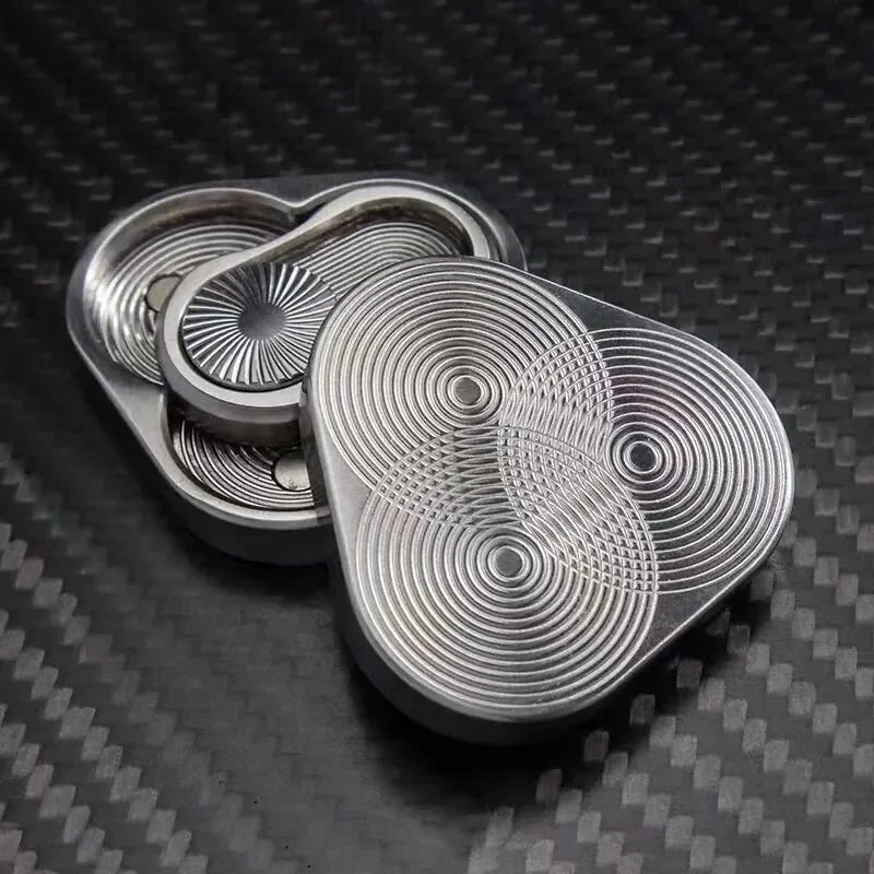 Magnetic Fidget Slider Adult EDC Metal Fidget Toy ADHD Hand Spinner Autism Sensory Anxiety Stress Relief Toy Adult Best Gifts Oasis Select