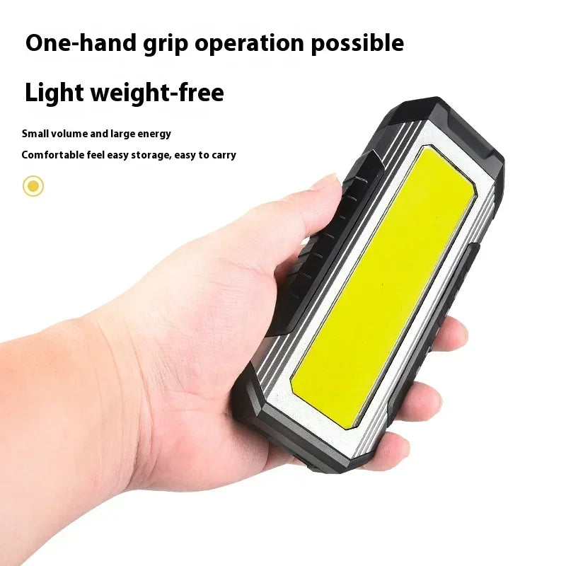 ESMARTER COB LED Work Light 4000mAh Magnetic Rechargeable Torch