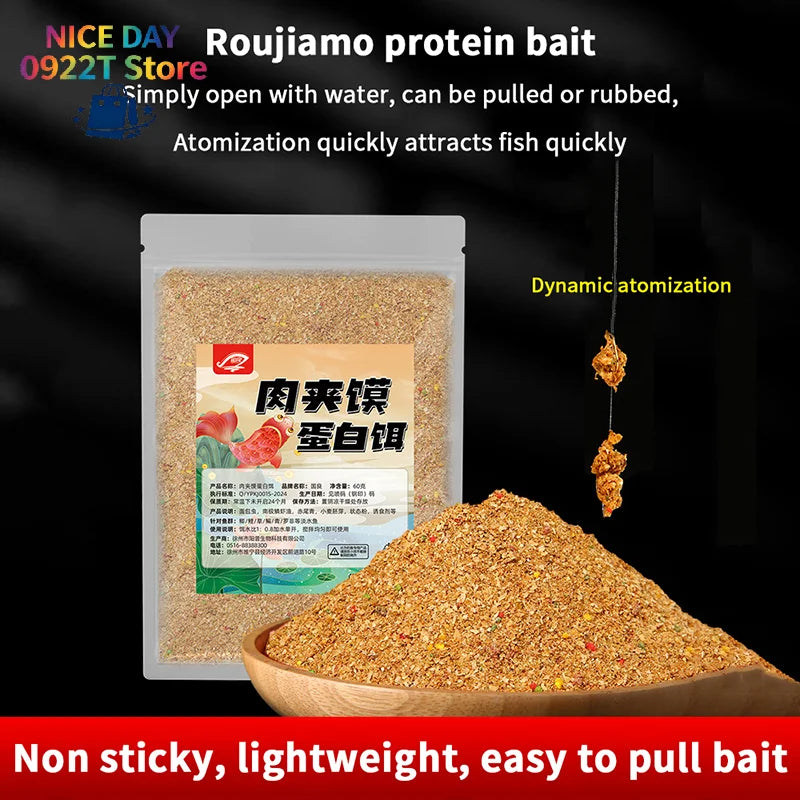 Natural Bait Processed Fishing Food Strong Flavor Groundbait Attractant Additive Scent Feed For Carp Crucian Catfish@#X Oasis Select